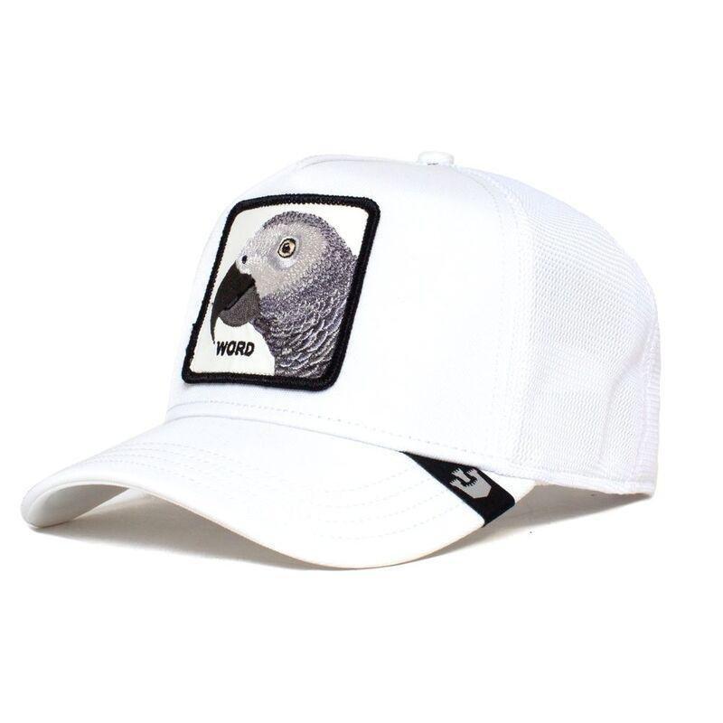 Goorin Bros Platinum Word Unisex Trucker Caps White, , large image number 1