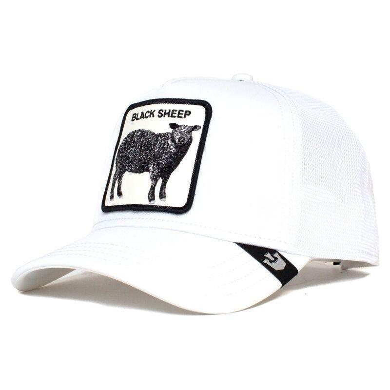 Goorin Bros Platinum Sheep Unisex Trucker Caps White, , large image number 1