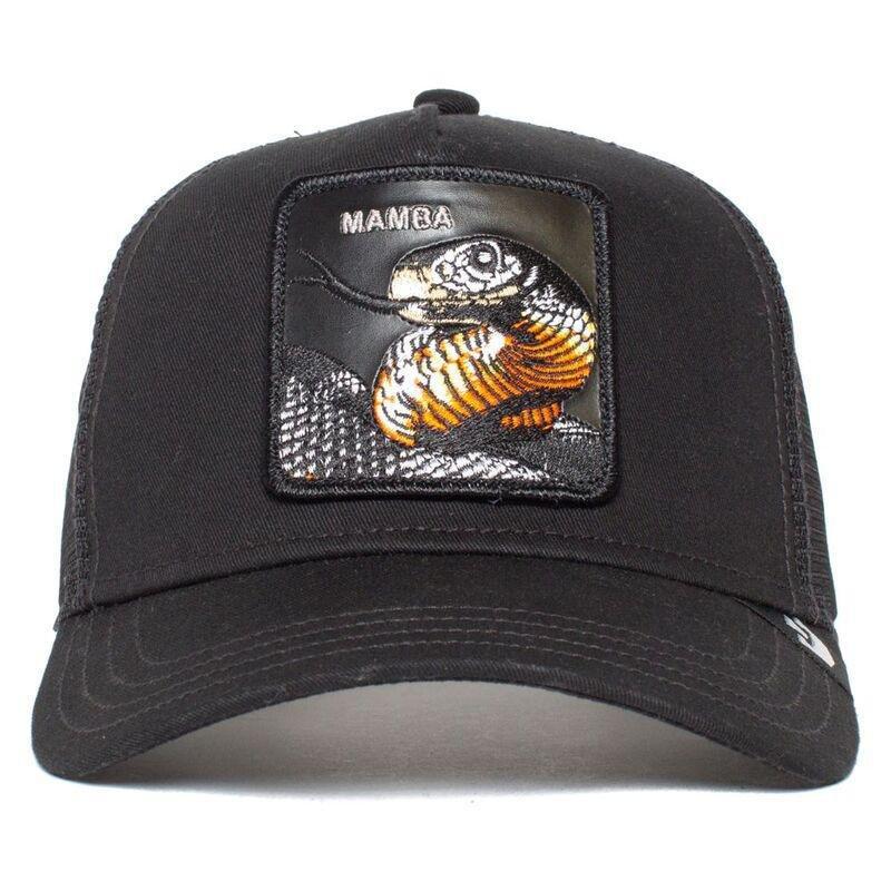 Goorin Bros Mamba Unisex Trucker Caps Black, , medium