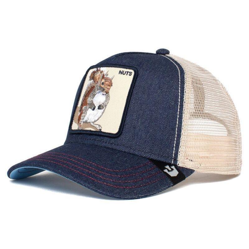 Goorin Bros The Nuts Squirrel Unisex Trucker Caps Navy, , large image number 1