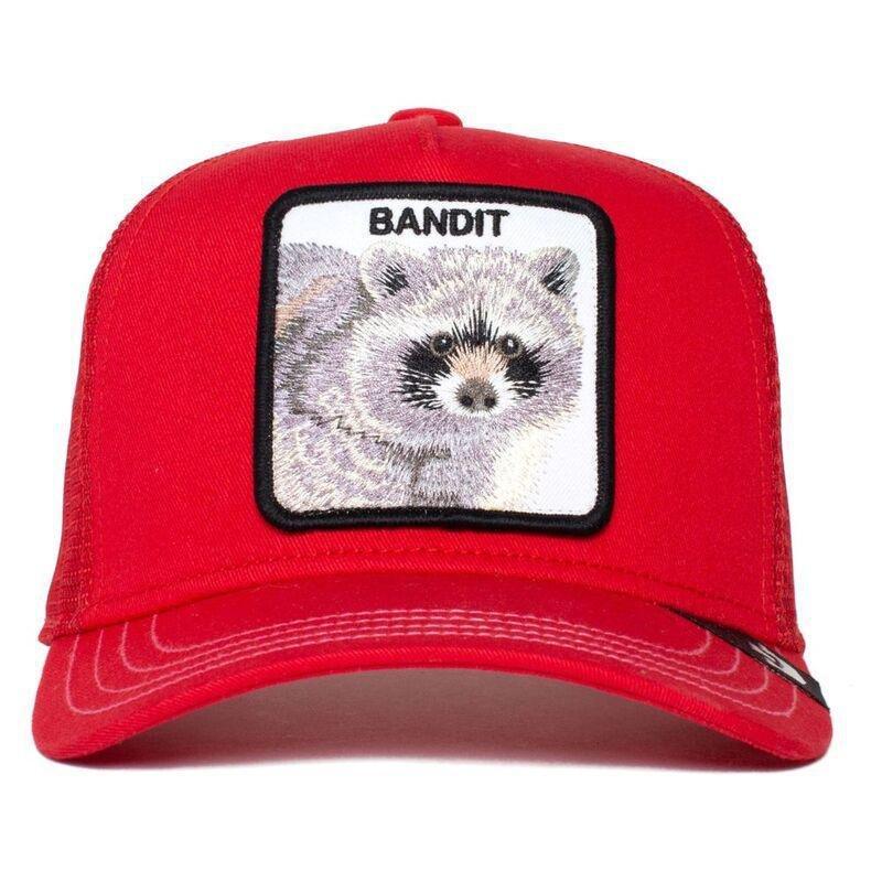 Goorin Bros Sticky Bandit Unisex Trucker Caps Red, , medium