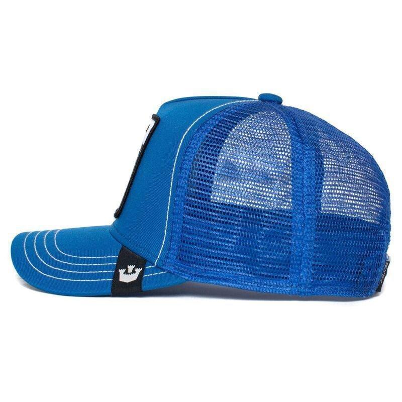 Goorin Bros Stripe Earner Unisex Trucker Caps Blue, , large image number 2