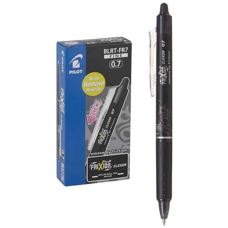 Pilot Frixion Clicker 0.7mm Ball Pen - Black, , large image number 0