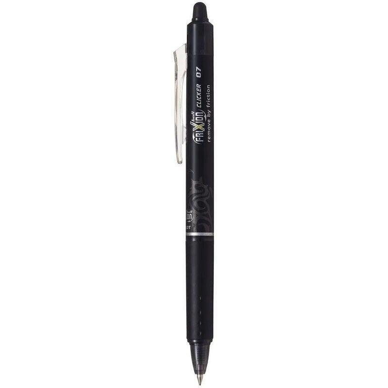 Pilot Frixion Clicker 0.7mm Ball Pen - Black, , large image number 1