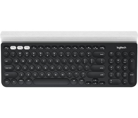 LOGITECH - Logitech K780 Dark Grey Bluetooth Multi-Device Keyboard (US English)