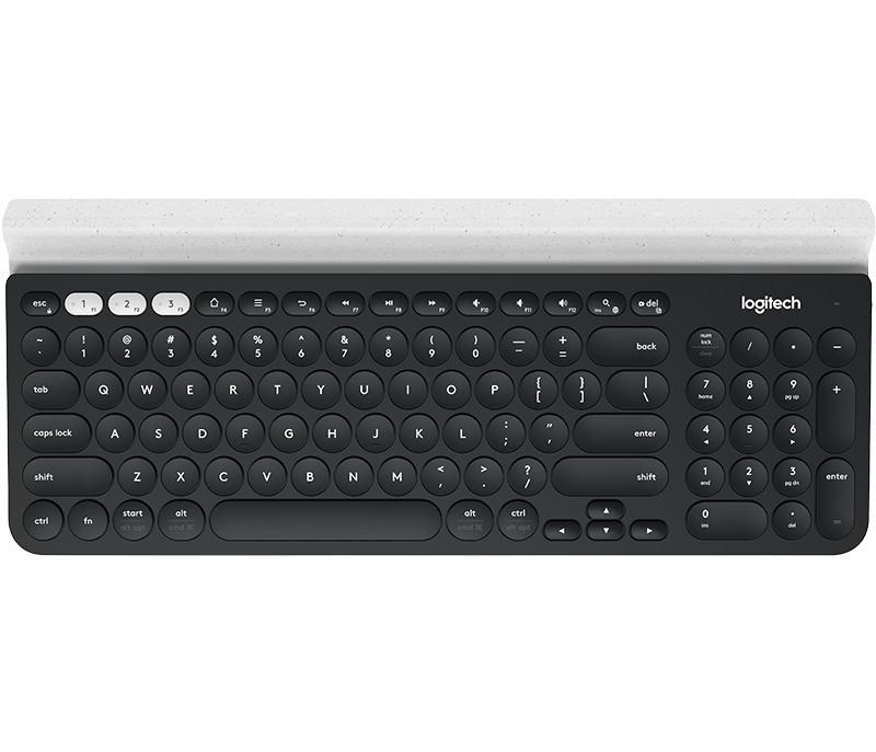 Logitech K780 Dark Grey Bluetooth Multi-Device Keyboard (US English), , large image number 0