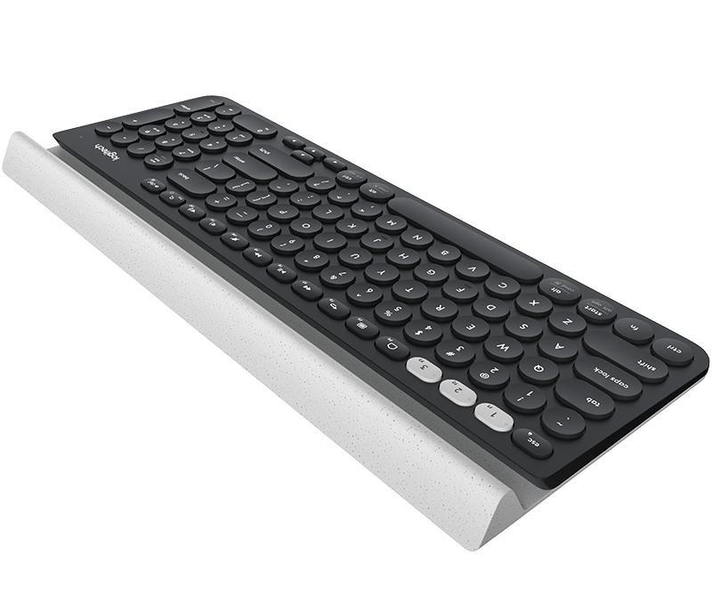 Logitech K780 Dark Grey Bluetooth Multi-Device Keyboard (US English), , large image number 2