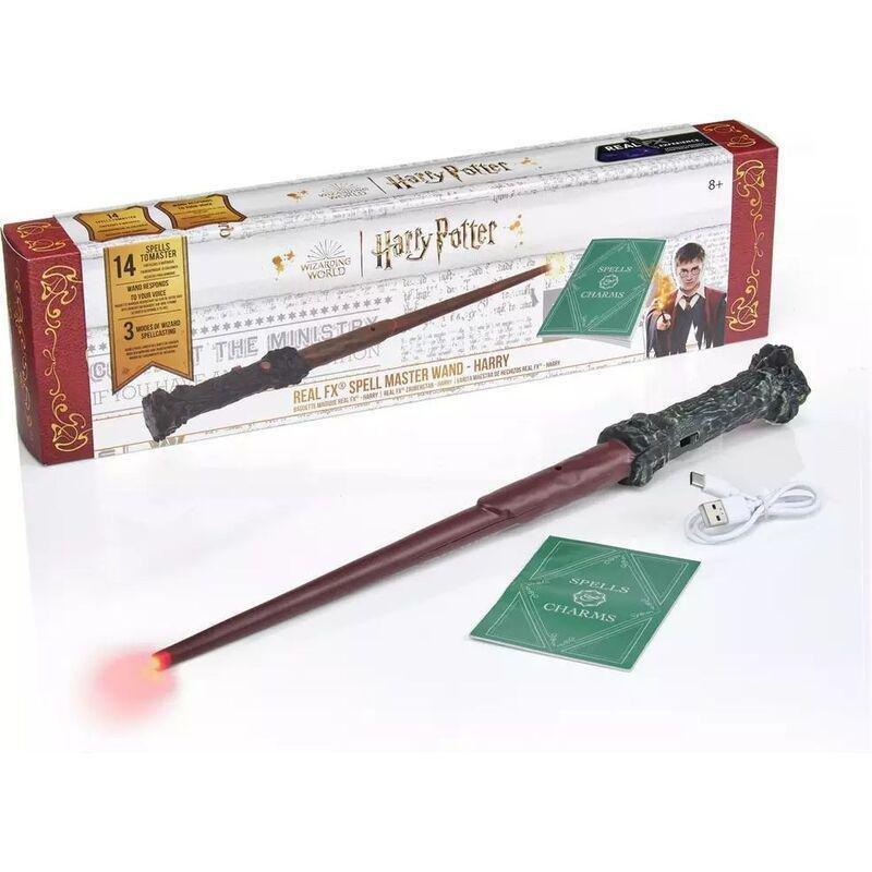 WOW Stuff Wizarding World Harry Potter Real Fx Master Wand - Harry, , large image number 0