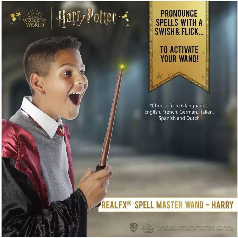 WOW Stuff Wizarding World Harry Potter Real Fx Master Wand - Harry, , large image number 3