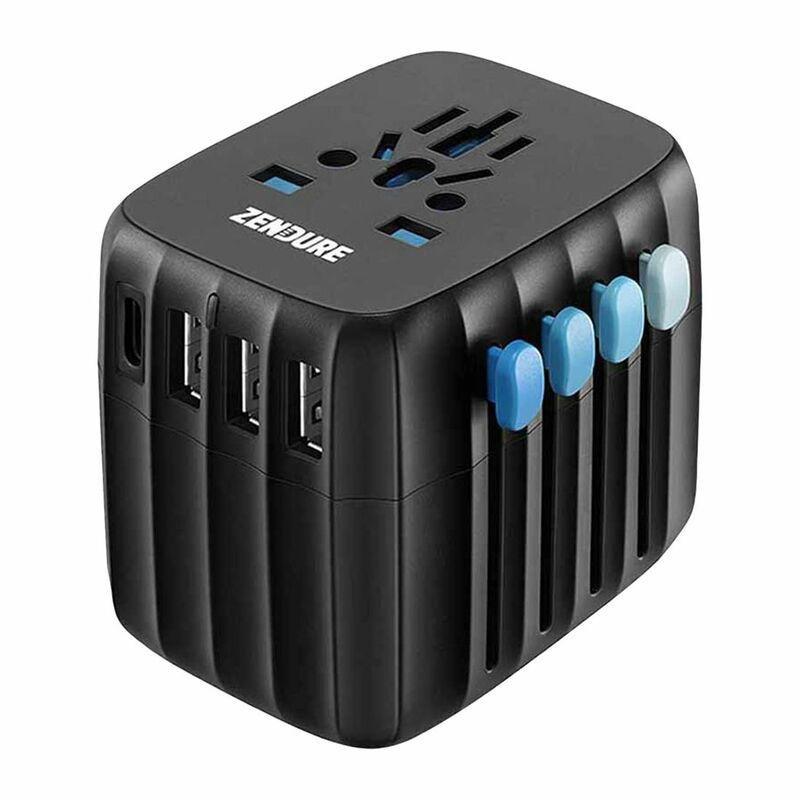 Zendure Passport Go 30W USB C Pd World Travel Adapter with Gan Technology, , large image number 0