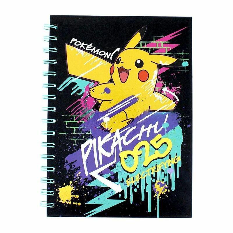 Blueprint Collections Pokemon Graffiti A5 Notebook, , large image number 0