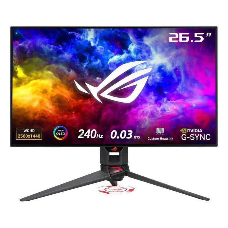 ASUS ROG Swift OLED PG27AQDM Gaming Monitor - 27-inch/240Hz, , large image number 0