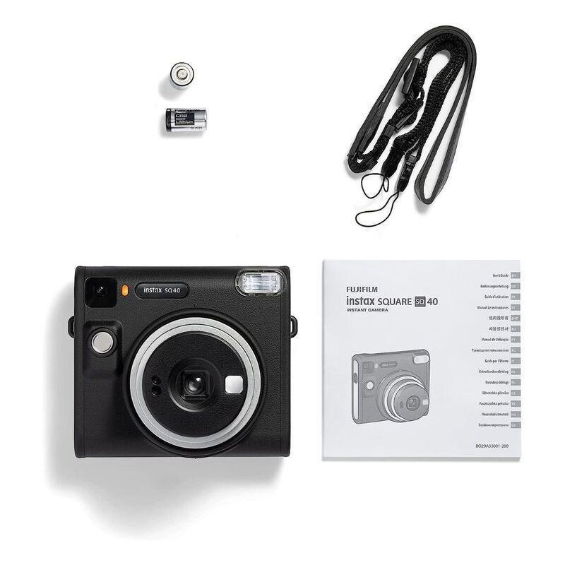 FujiFilm instax Square SQ40 Instant Camera - Black, , large image number 4