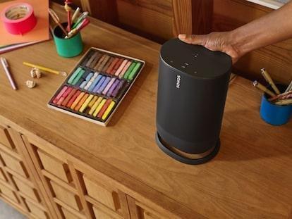 Sonos Move Wireless Smart Speaker (1st Gen) - Black, , large image number 3