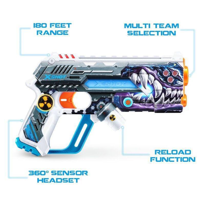 X-Shot Skins Laser S1 Laser 360 Blaster (Pack Of 2), , large image number 1