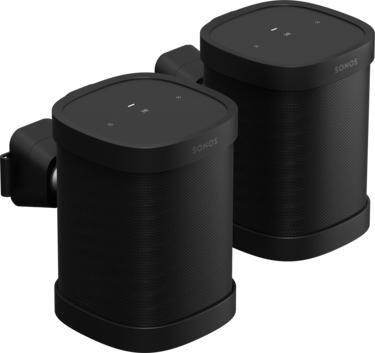 Sonos Mounts for One and Play 1 Speakers - Black (Pair), , large image number 0