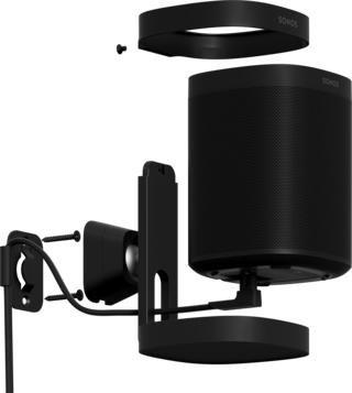 Sonos Mounts for One and Play 1 Speakers - Black (Pair), , large image number 4