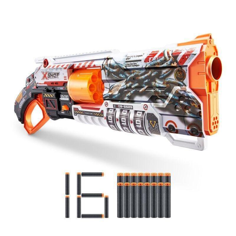 X-Shot Skins Lock Blaster (Includes 18 Darts), , large image number 0