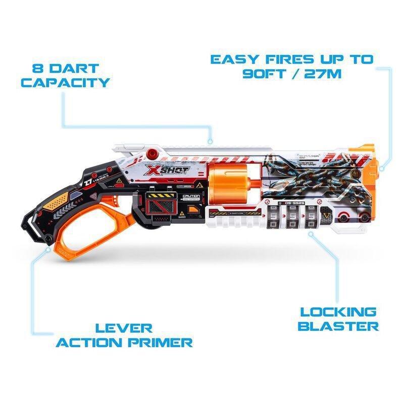 X-Shot Skins Lock Blaster (Includes 18 Darts), , large image number 2