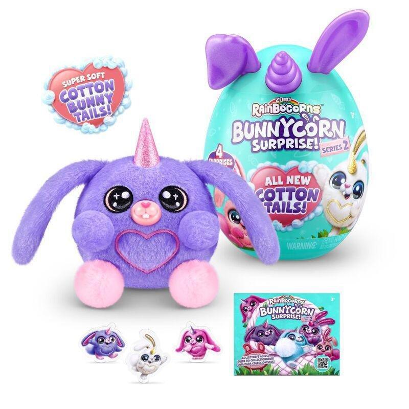 Rainbocorns Bunnycorn Surprise S2 Mini Plush Toy (Assortment - Includes 1), , large image number 2
