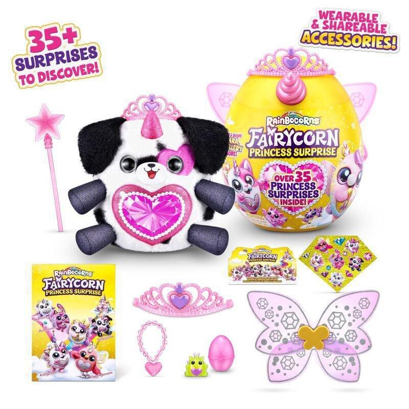 Rainbocorns Fairycorn Princess Surprise Plush Toy - Medium (Assortment - Includes 1), , large image number 1