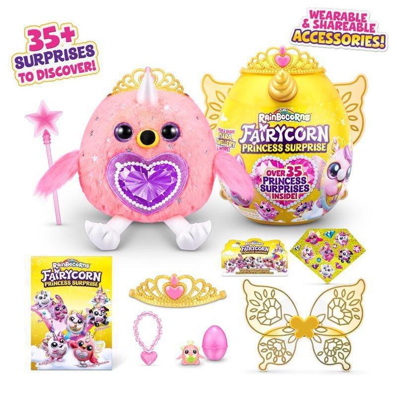Rainbocorns Fairycorn Princess Surprise Plush Toy - Medium (Assortment - Includes 1), , large image number 2