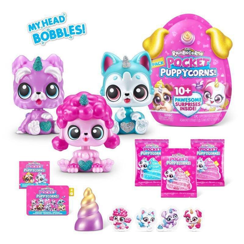 Rainbocorns Pocket Puppycorn Surprise S1 Bobble Head - Large (Assortment - Includes 1), , large image number 4