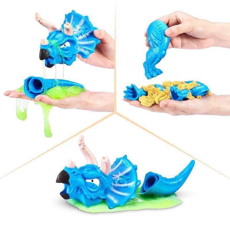 Smashers Dino Island S1 T-Rex Battles Mini Figurine (Assortment - Includes 1), , large image number 3
