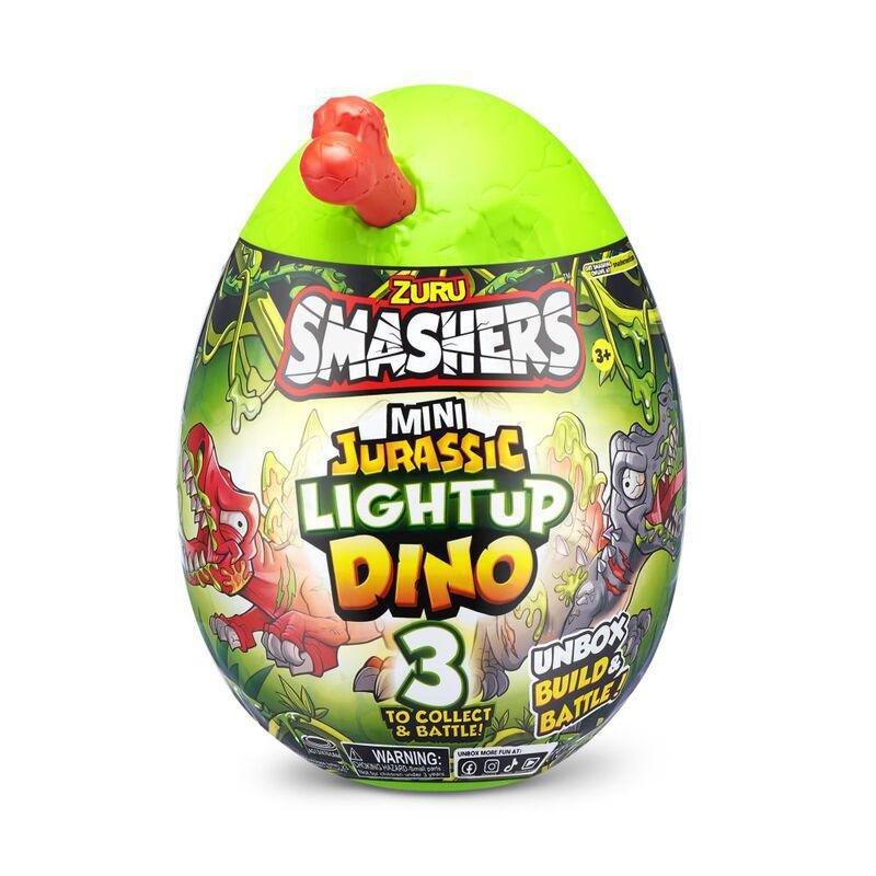 Smashers Jurassic Series 1 Mini Light-Up Dino Figurine (Assortment - Includes 1), , medium
