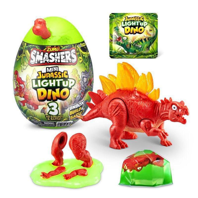 Smashers Jurassic Series 1 Mini Light-Up Dino Figurine (Assortment - Includes 1), , large image number 1