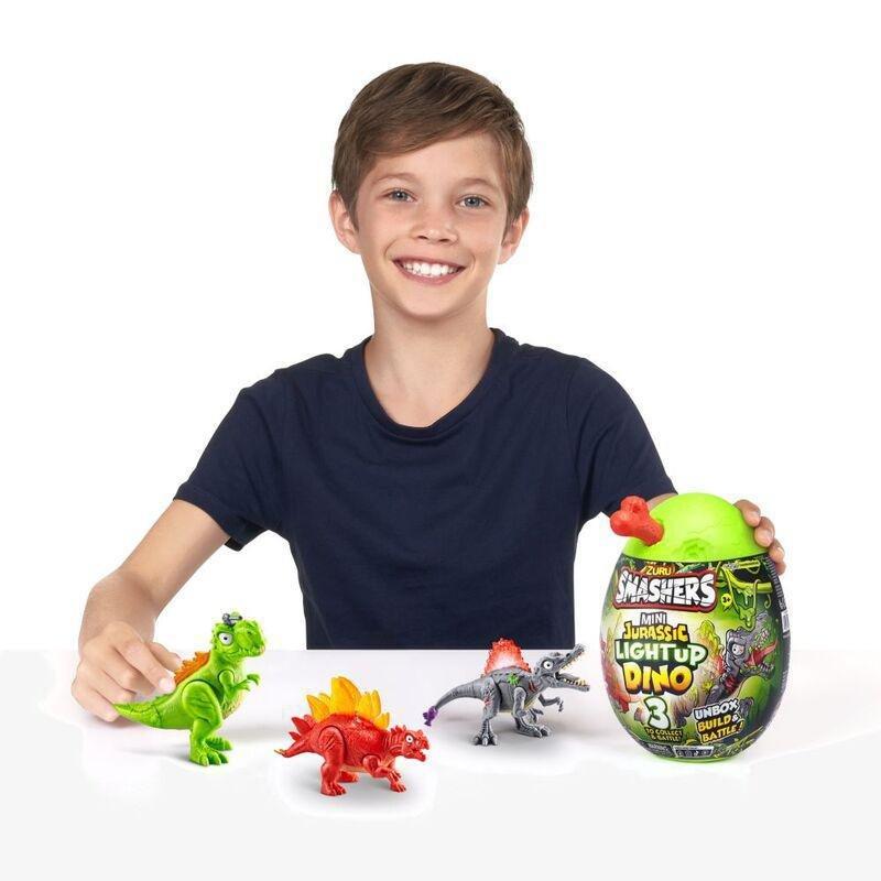 Smashers Jurassic Series 1 Mini Light-Up Dino Figurine (Assortment - Includes 1), , large image number 5