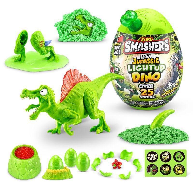 Smashers Jurassic Series 1 Mega Light-Up Dino Figurine (Assortment - Includes 1), , large image number 0