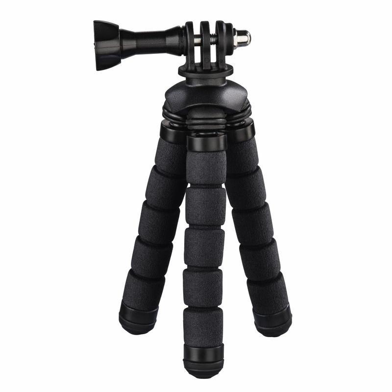Hama Flex 14 cm Black Mini-Tripod for Smartphone and GoPro, , large image number 1