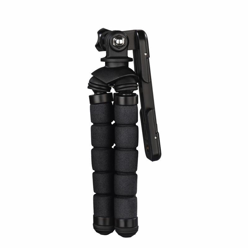 Hama Flex 14 cm Black Mini-Tripod for Smartphone and GoPro, , large image number 2
