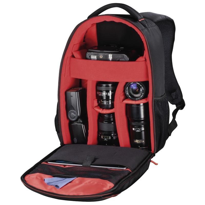 Hama Miami 190 Black/Red Camera Backpack, , large image number 2