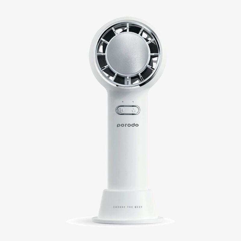Porodo Portable Handheld Turbo Fan With Cold Compress, , large image number 0