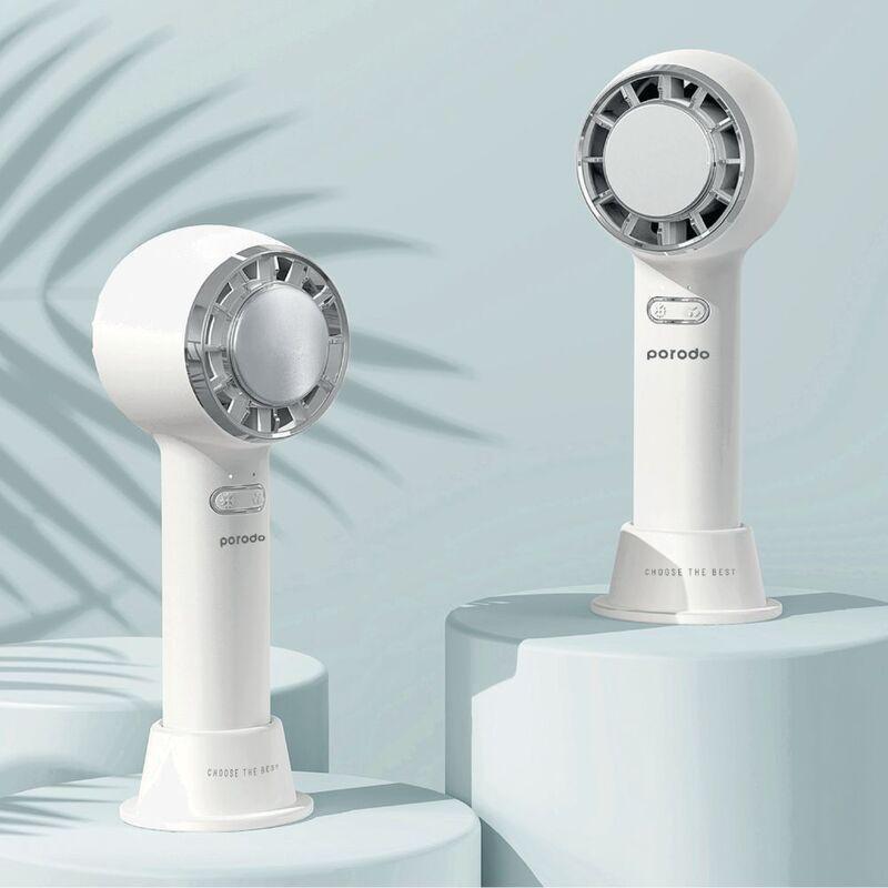 Porodo Portable Handheld Turbo Fan With Cold Compress, , large image number 1