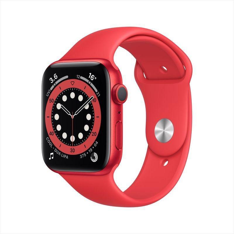 Apple Watch Series 6 GPS 44mm Product(Red) Aluminium Case with Product(Red) Sport Band, , large image number 0