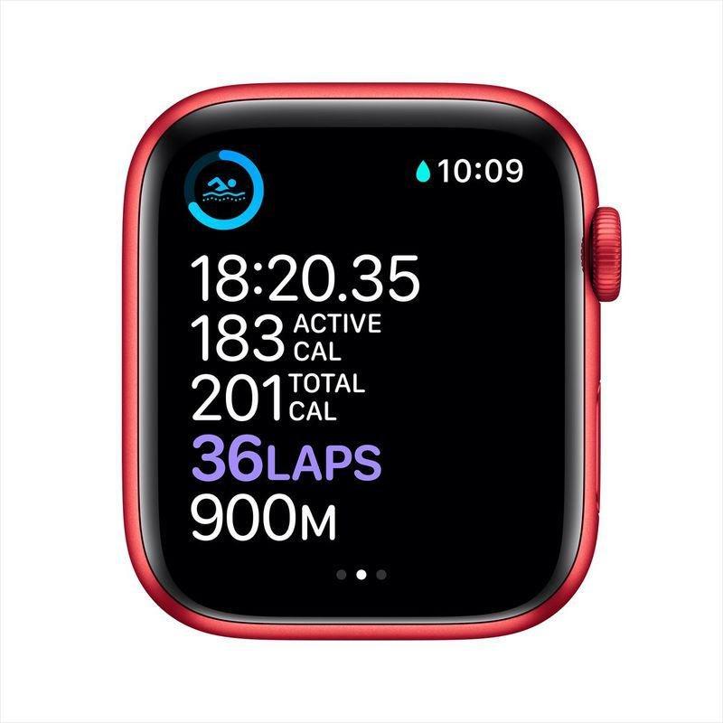 Apple Watch Series 6 GPS 44mm Product(Red) Aluminium Case with Product(Red) Sport Band, , large image number 2