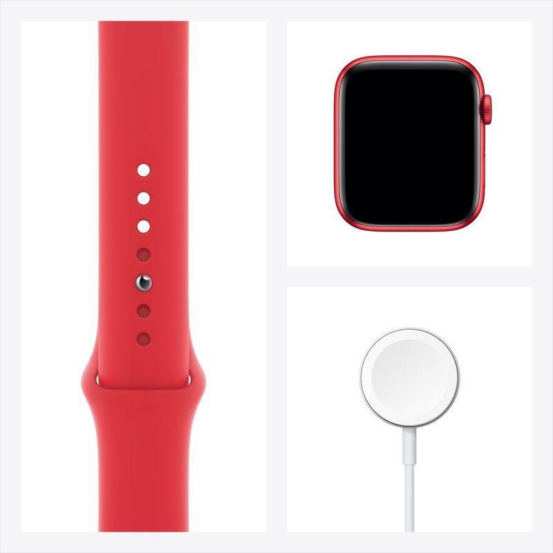 Apple Watch Series 6 GPS 44mm Product(Red) Aluminium Case with Product(Red) Sport Band, , large image number 4
