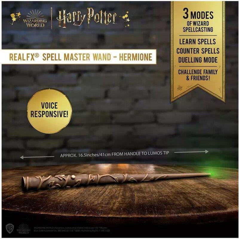 WOW Stuff Wizarding World Harry Potter Real Fx Master Wand - Hermione, , large image number 4
