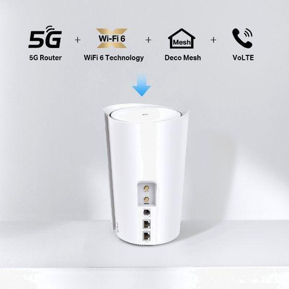 TP-Link Deco X80-5G Whole Home Wi-Fi 6 Gateway (1 Pack), , large image number 6