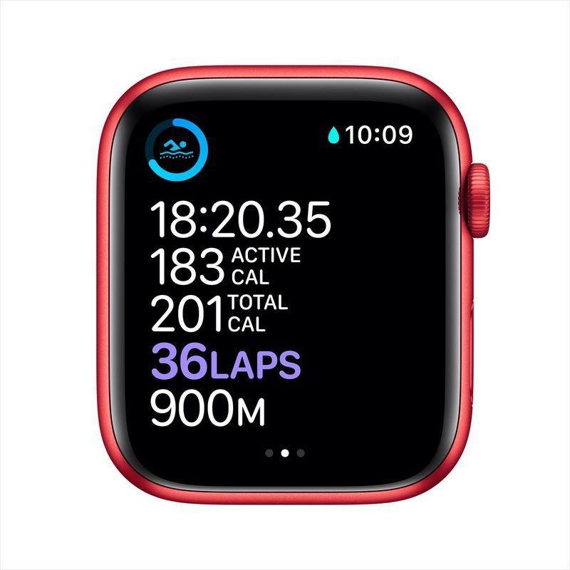 Apple Watch Series 6 GPS + Cellular 44mm Product(Red) Aluminium Case with Product(Red) Sport Band, , large image number 3