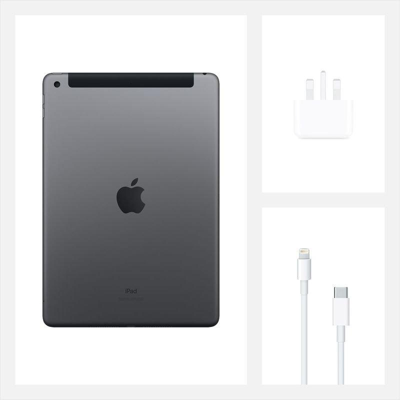 Apple iPad 10.2-Inch Wi-Fi + Cellular 32GB Space Grey (8th Gen) Tablet, , large image number 12