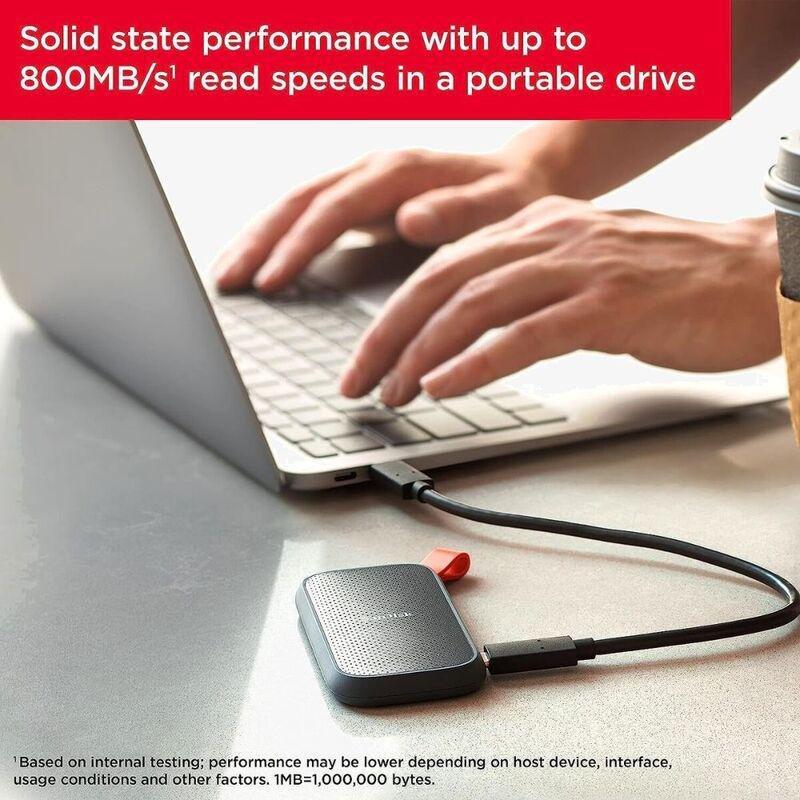 SanDisk Portable SSD 2TB (Up to 800MB/s Read Speed), , large image number 0