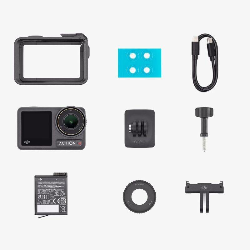 DJI Osmo Action 4 Action Camera - Standard Combo, , large image number 1