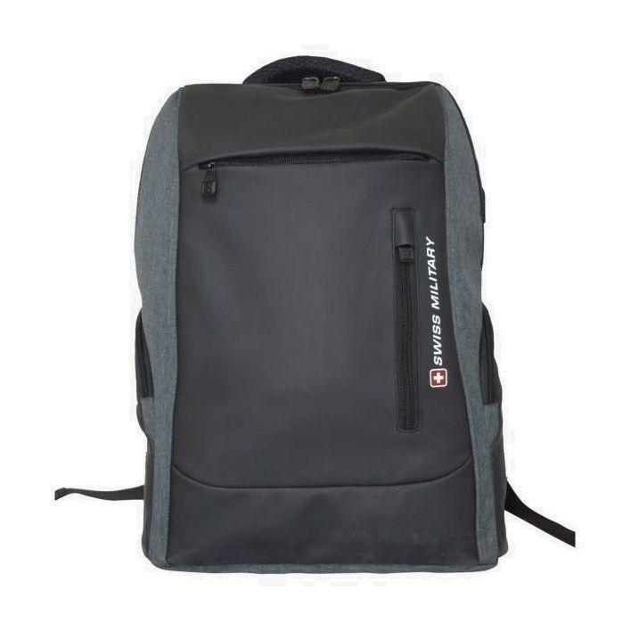 Swiss Military Jackpot Backpack 29L - Grey/Black, , medium