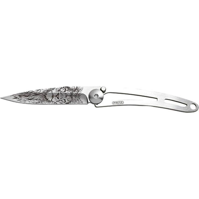 Deejo 15G Pocket Knife - Lion (Black), , large image number 1