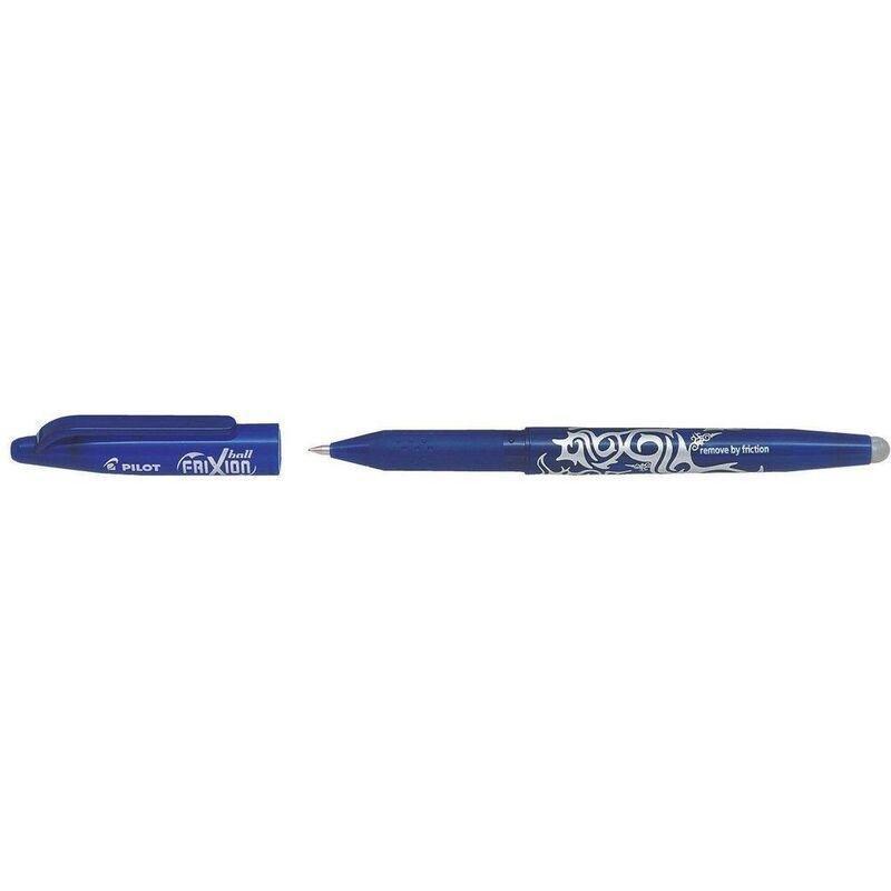 Pilot Frixion 0.7mm Roller Ball Pens - Blue (6 Pack), , large image number 0