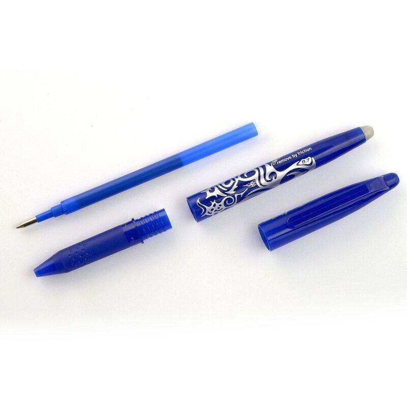 Pilot Frixion 0.7mm Roller Ball Pens - Blue (6 Pack), , large image number 2